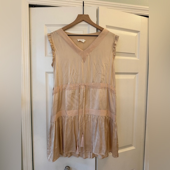 Flannel Dresses & Skirts - FLANNEL Australia silk tiered ruffle dress